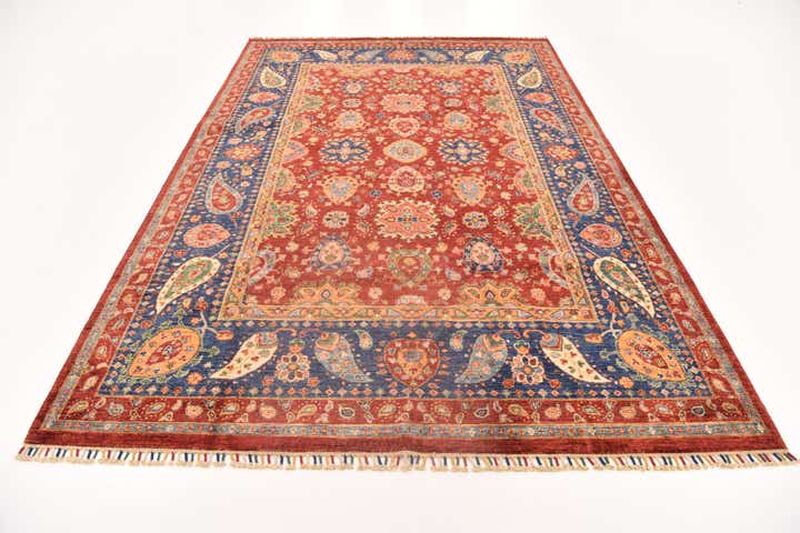 6' 9 x 10' 1 Hand Knotted Ariana Ziegler Rug