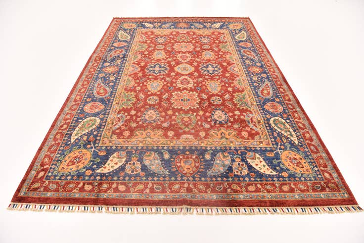 Detail image of 6' 9 x 10' 1 Hand Knotted Ariana Ziegler Rug