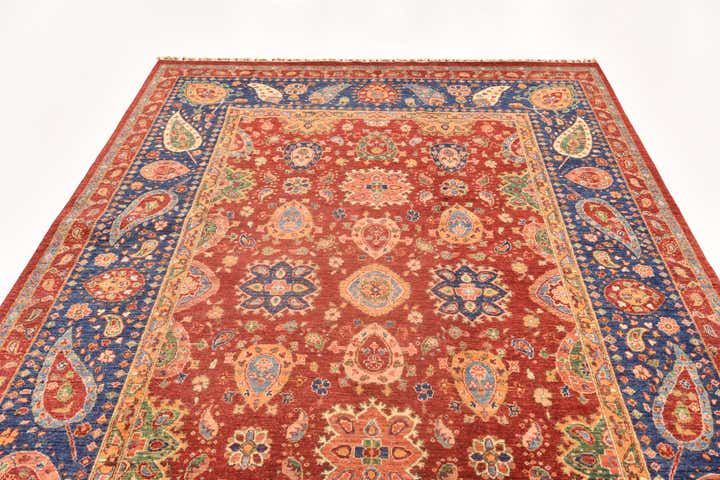 6' 9 x 10' 1 Hand Knotted Ariana Ziegler Rug