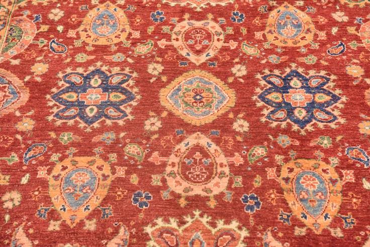 Detail image of 6' 9 x 10' 1 Hand Knotted Ariana Ziegler Rug