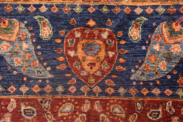 6' 9 x 10' 1 Hand Knotted Ariana Ziegler Rug