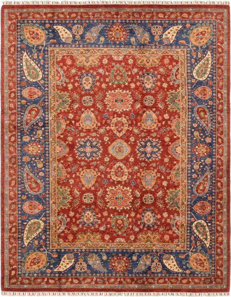 Detail image of 6' 9 x 10' 1 Hand Knotted Ariana Ziegler Rug