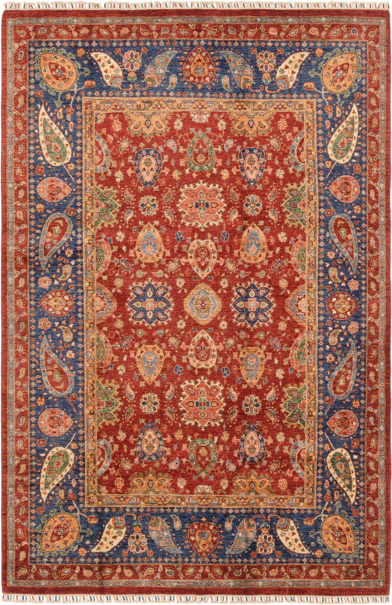 6' 9 x 10' 1 Hand Knotted Ariana Ziegler Rug