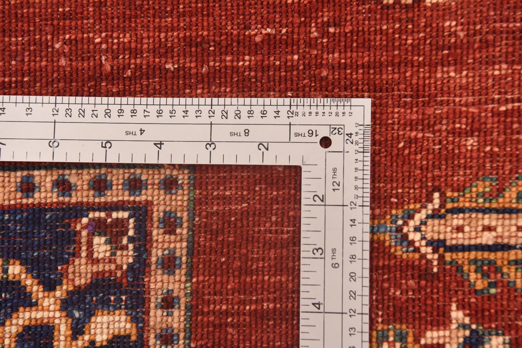 7' x 9' 4 Hand Knotted Ariana Ziegler Rug
