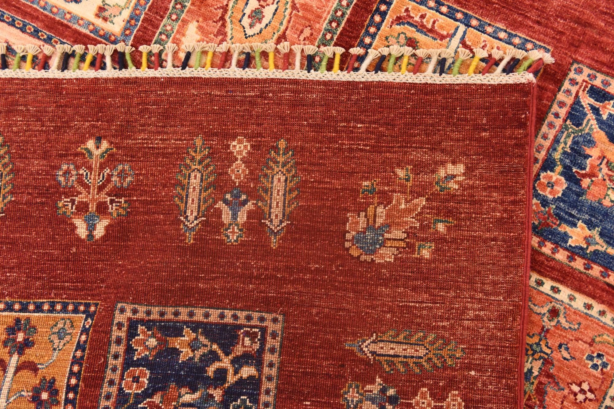 7' x 9' 4 Hand Knotted Ariana Ziegler Rug