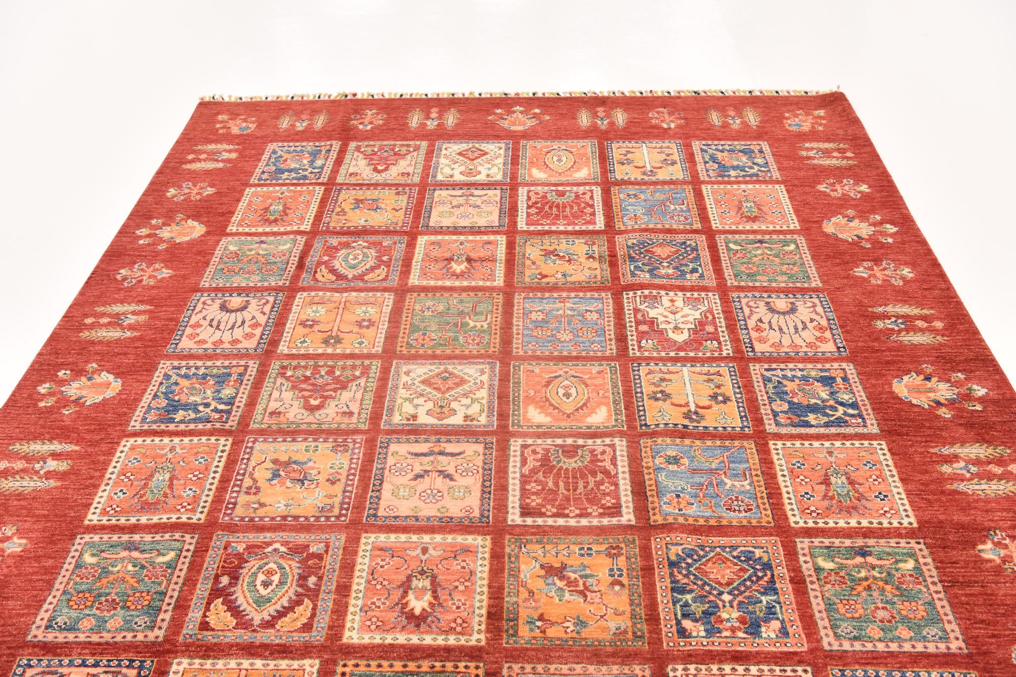 7' x 9' 4 Hand Knotted Ariana Ziegler Rug