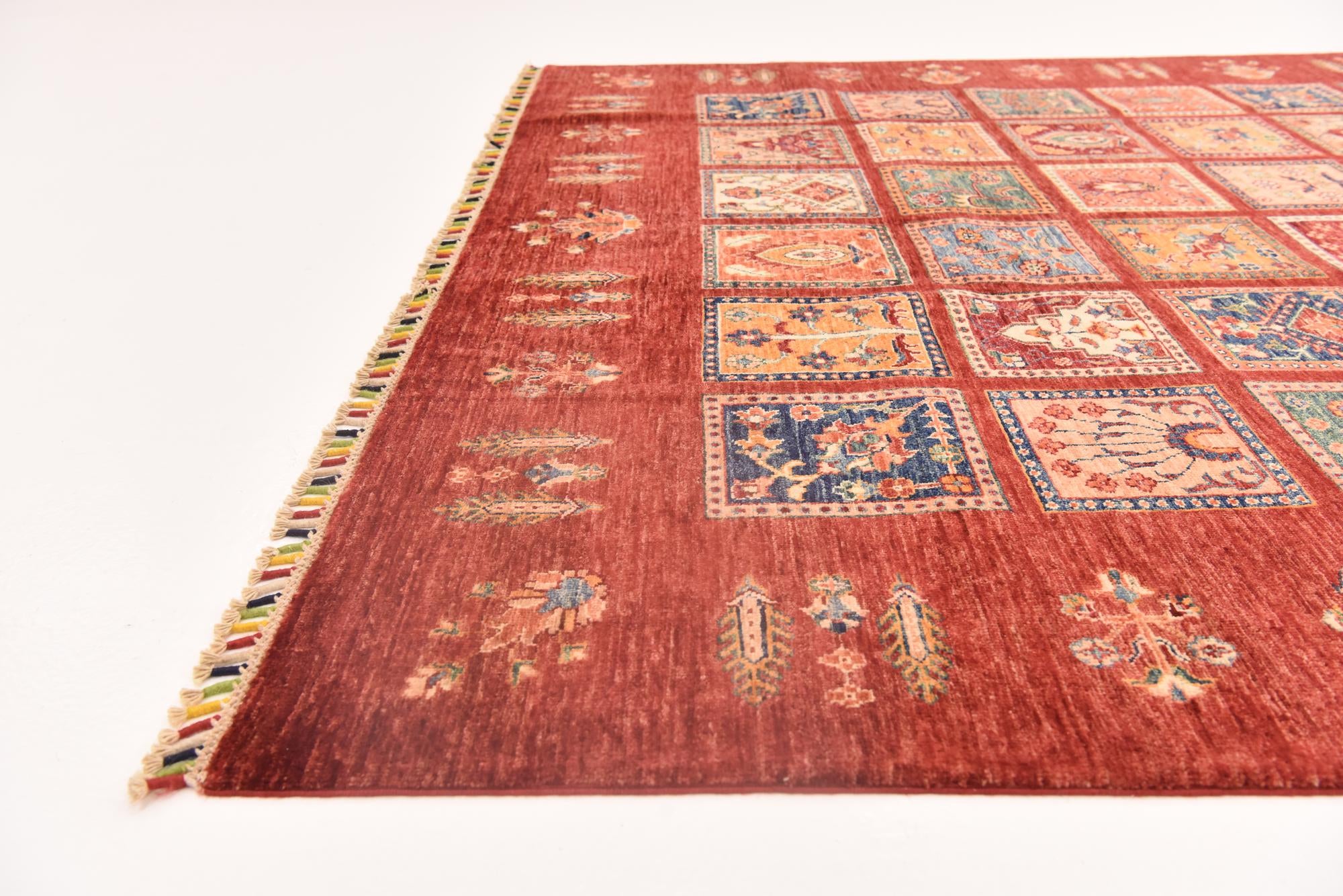7' x 9' 4 Hand Knotted Ariana Ziegler Rug