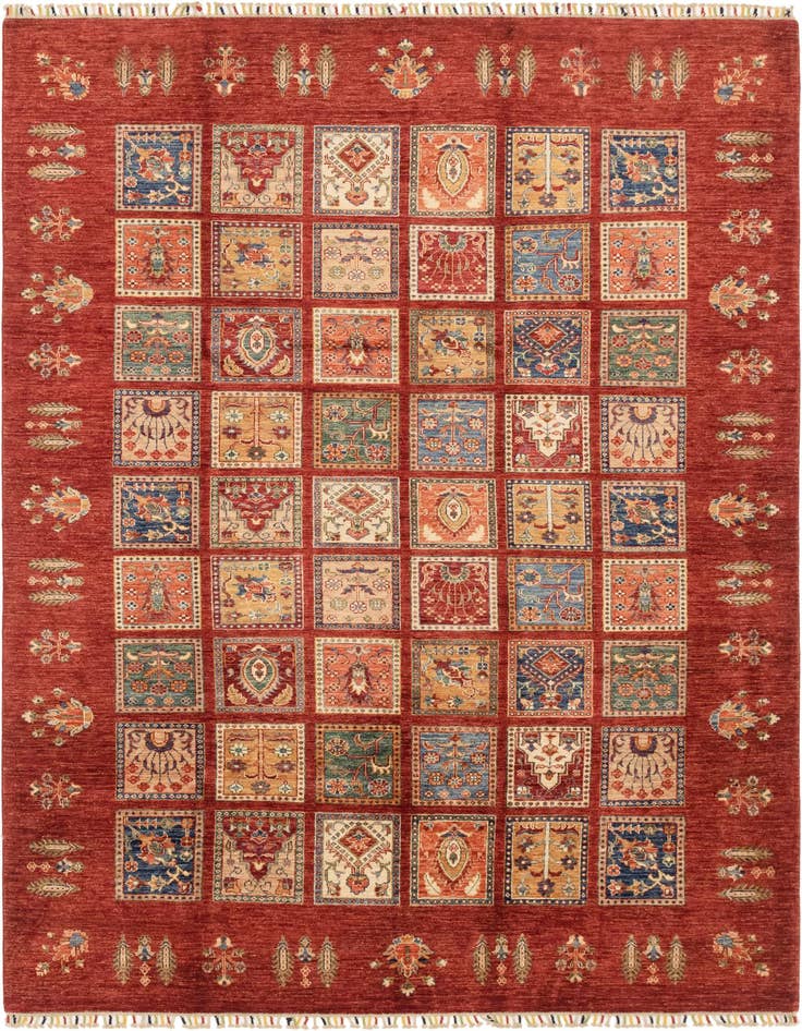 Detail image of 7' x 9' 4 Hand Knotted Ariana Ziegler Rug