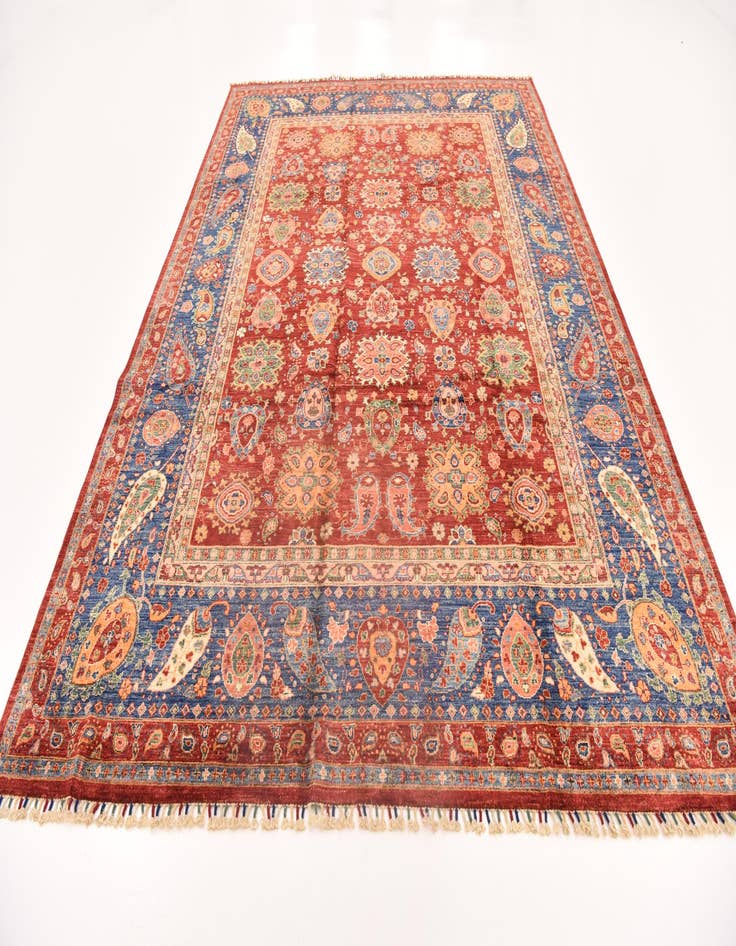 Detail image of 8' 2 x 11' 5  Hand Knotted Ariana Ziegler Rug