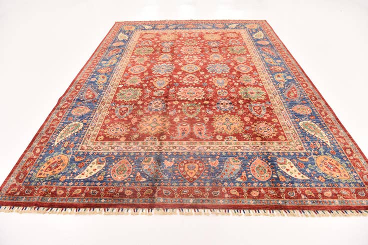 Detail image of 8' 2 x 11' 5 Hand Knotted Ariana Ziegler Rug