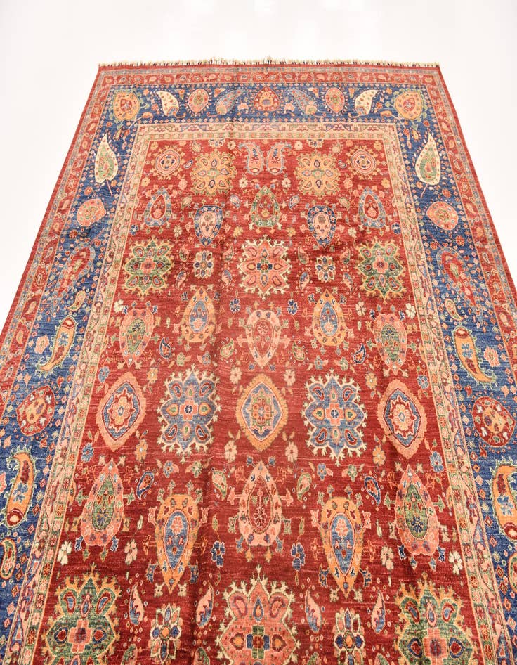 Detail image of 8' 2 x 11' 5  Hand Knotted Ariana Ziegler Rug