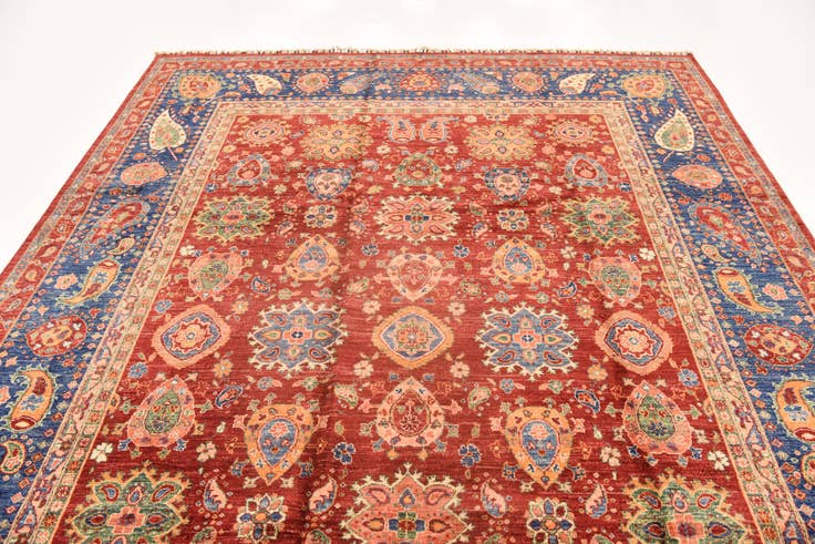 Detail image of 8' 2 x 11' 5 Hand Knotted Ariana Ziegler Rug