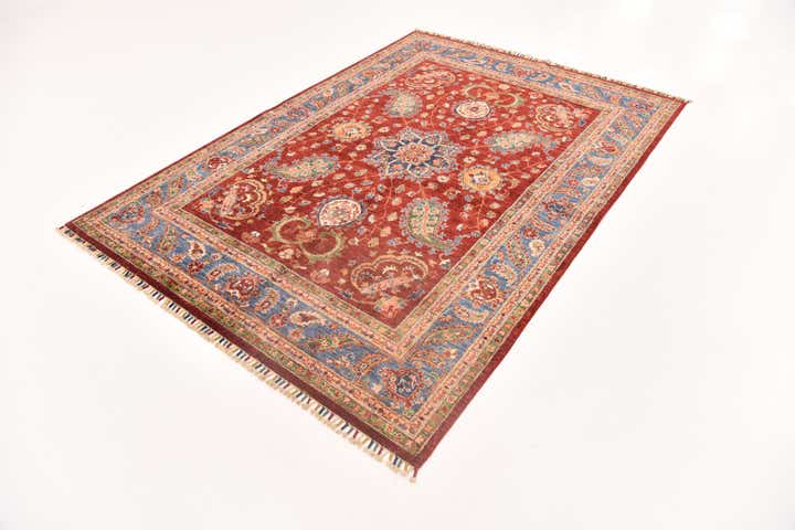 5' 7 x 7' 10 Hand Knotted Ariana Ziegler Rug