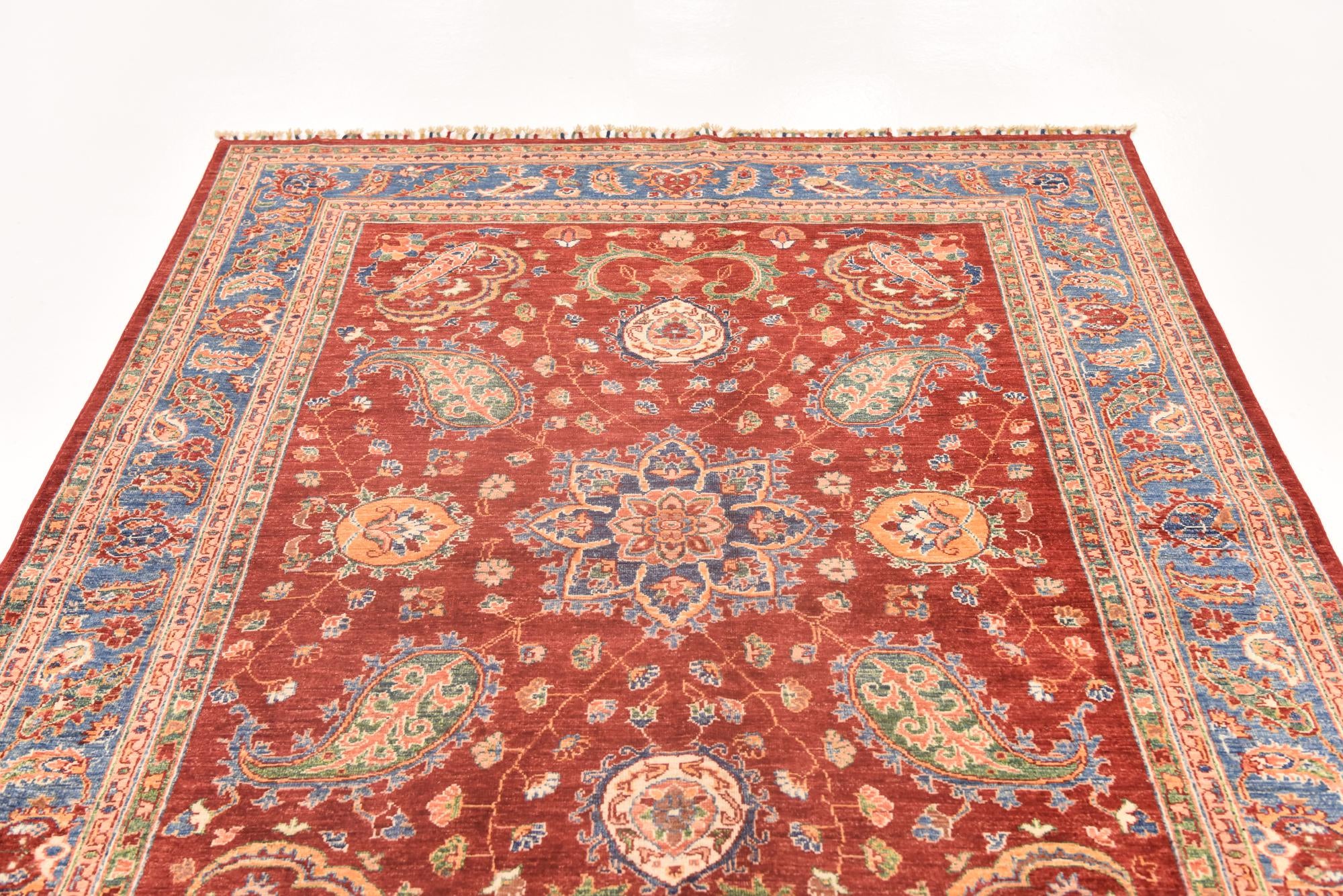 5' 7 x 7' 10 Hand Knotted Ariana Ziegler Rug
