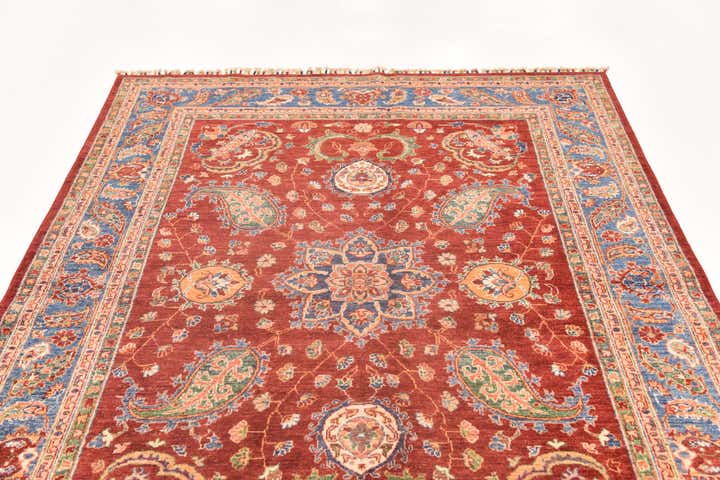 5' 7 x 7' 10 Hand Knotted Ariana Ziegler Rug