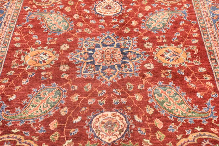5' 7 x 7' 10 Hand Knotted Ariana Ziegler Rug