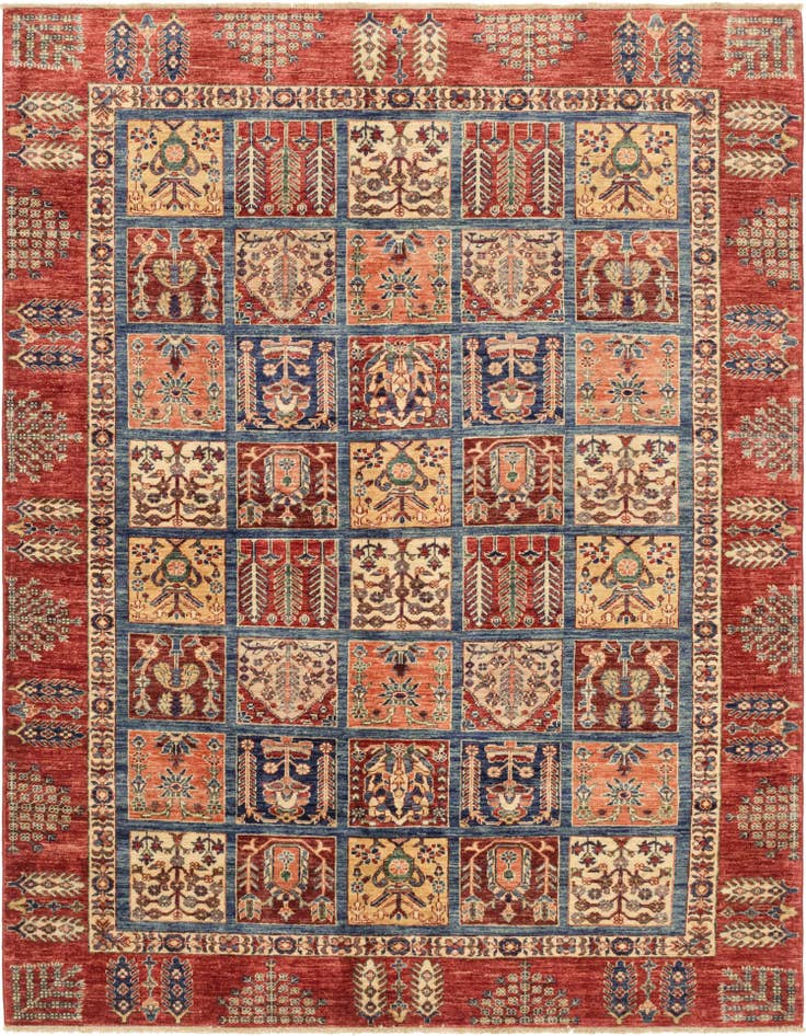 Detail image of 5' 10 x 7' 9 Hand Knotted Ariana Ziegler Rug