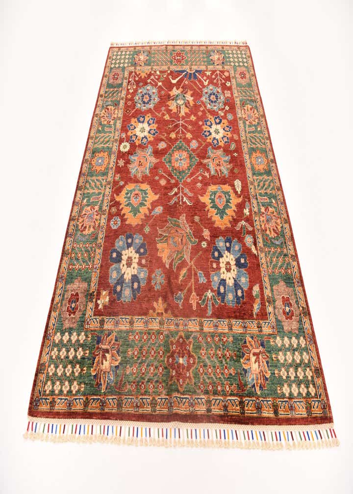 5' 9 x 7' 8 Hand Knotted Ariana Ziegler Rug