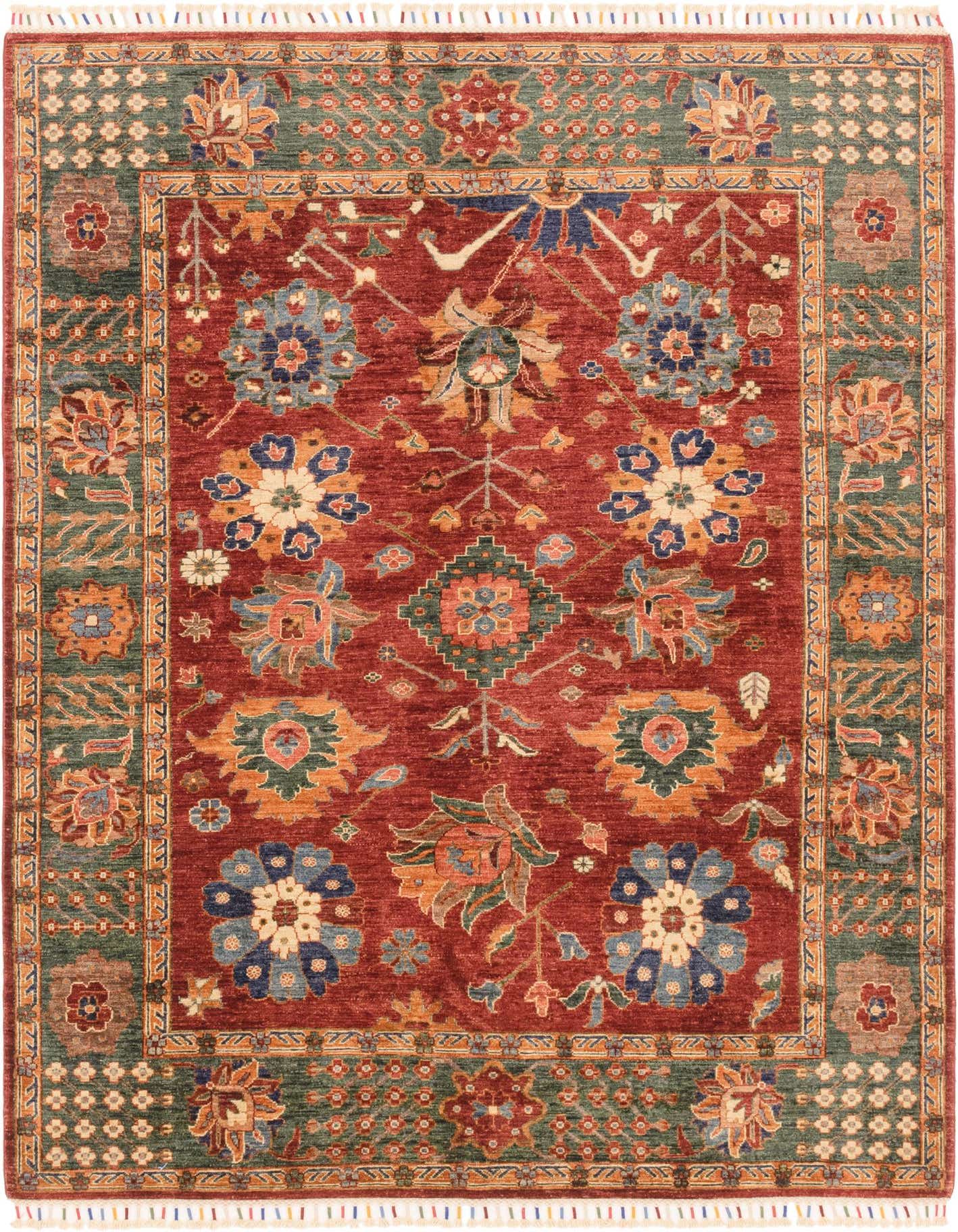 5' 9 x 7' 8 Hand Knotted Ariana Ziegler Rug