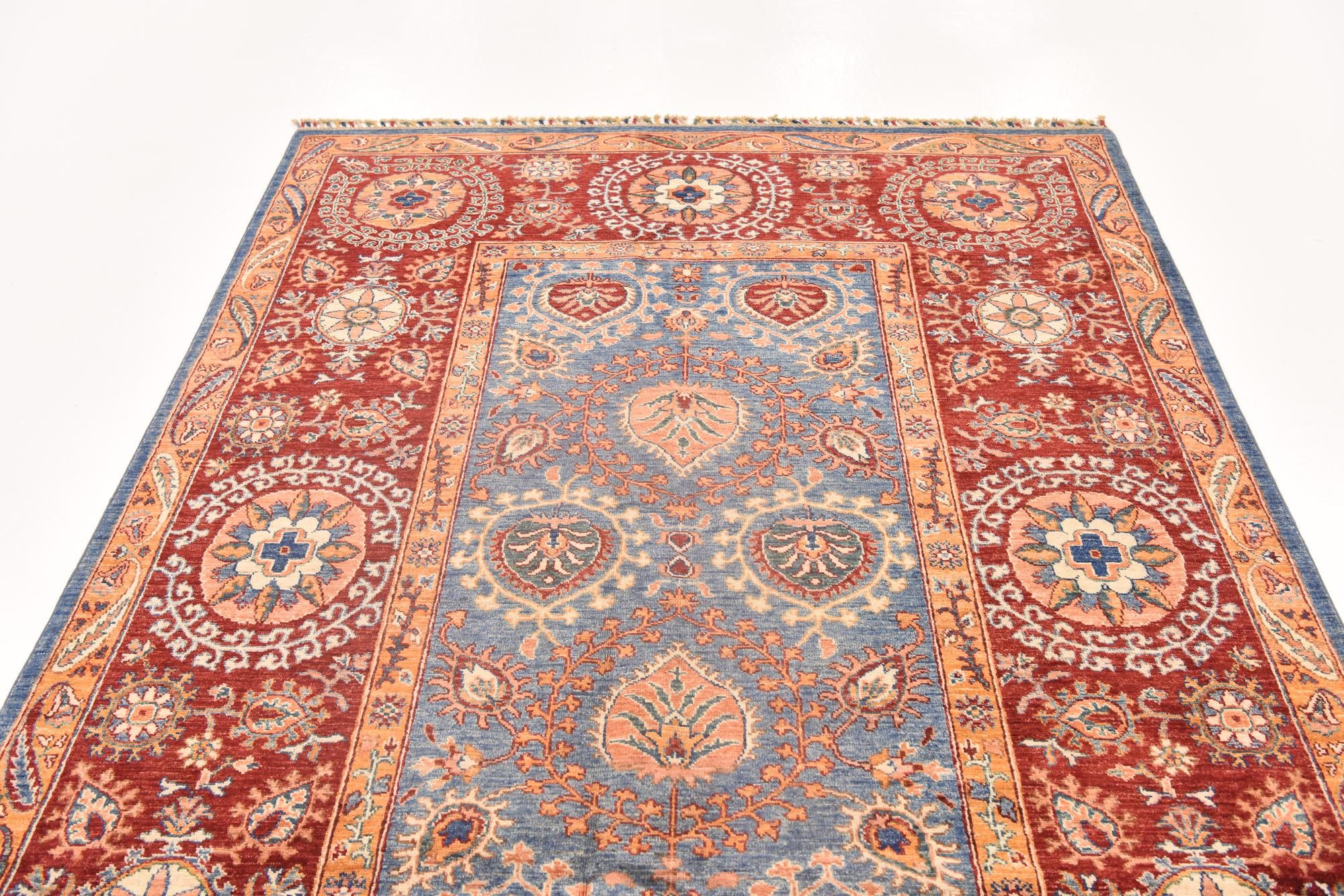 5' 7 x 8' 1 Hand Knotted Ariana Ziegler Rug