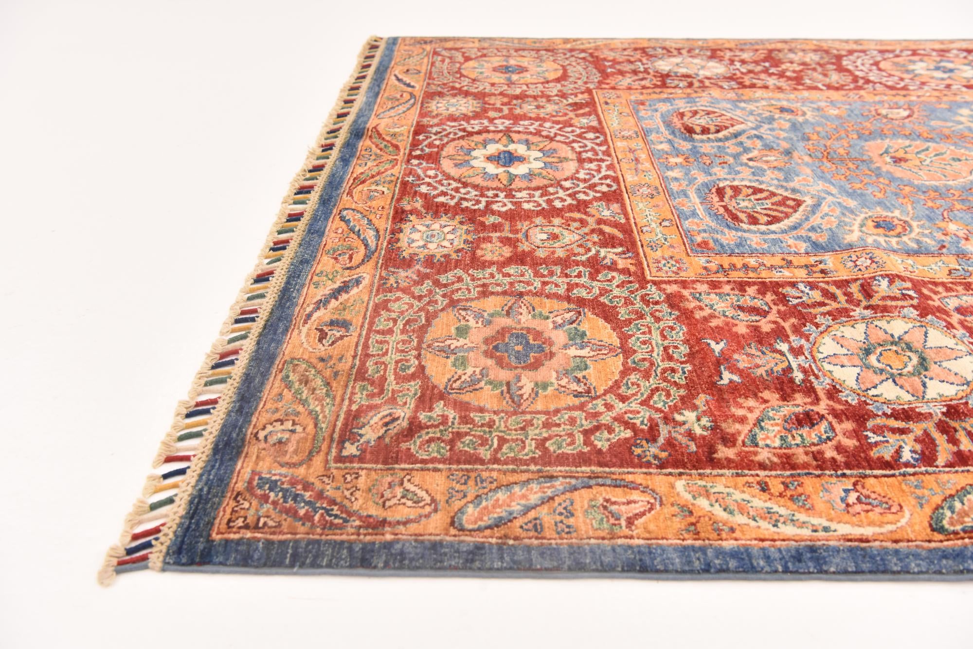 5' 7 x 8' 1 Hand Knotted Ariana Ziegler Rug