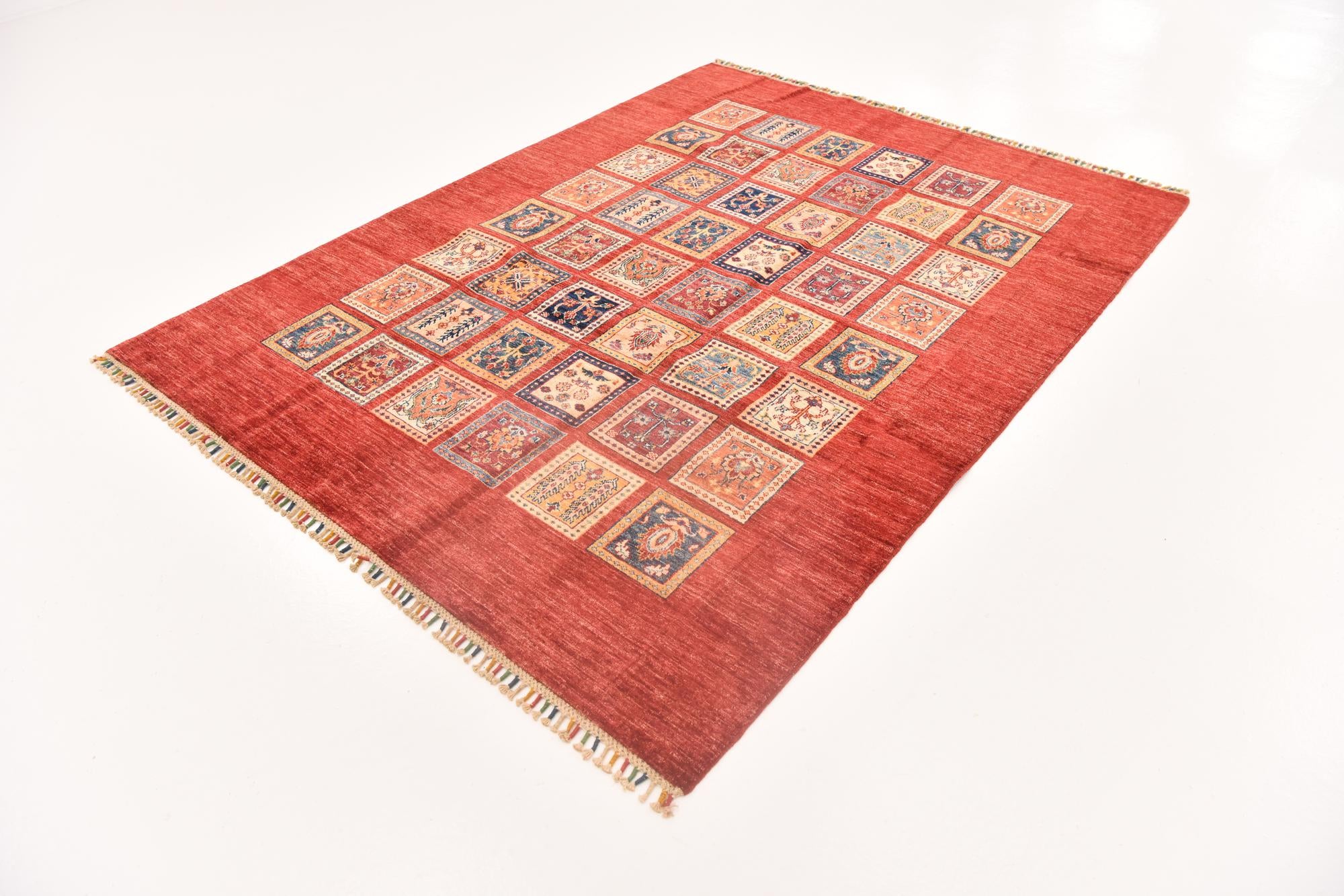 5' 8 x 7' 6 Hand Knotted Ariana Ziegler Rug