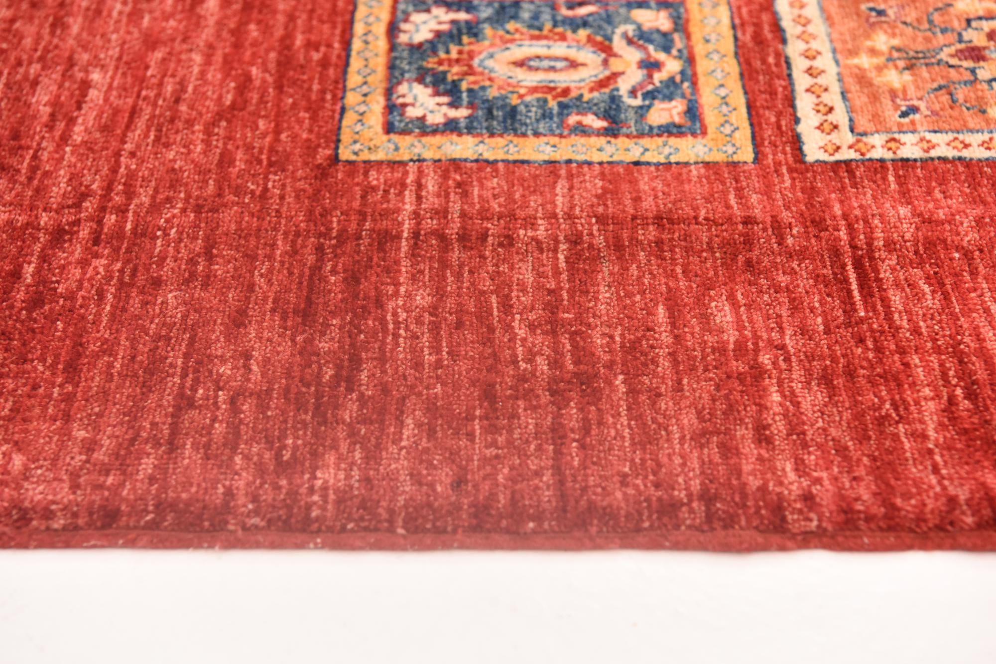 5' 8 x 7' 6 Hand Knotted Ariana Ziegler Rug