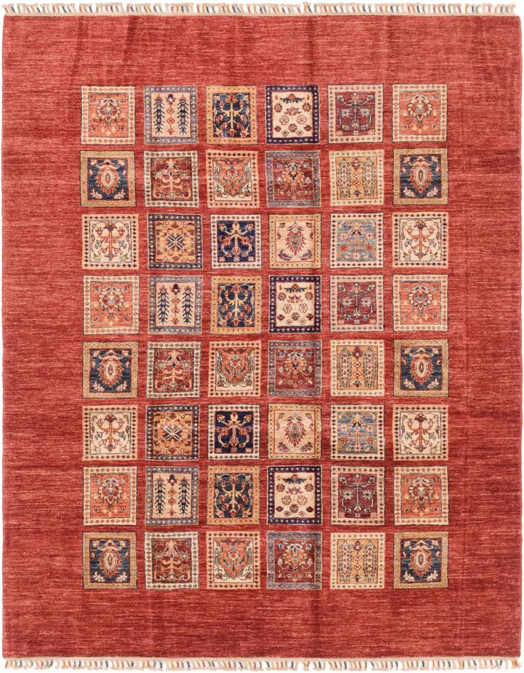 Detail image of 5' 8 x 7' 6 Hand Knotted Ariana Ziegler Rug