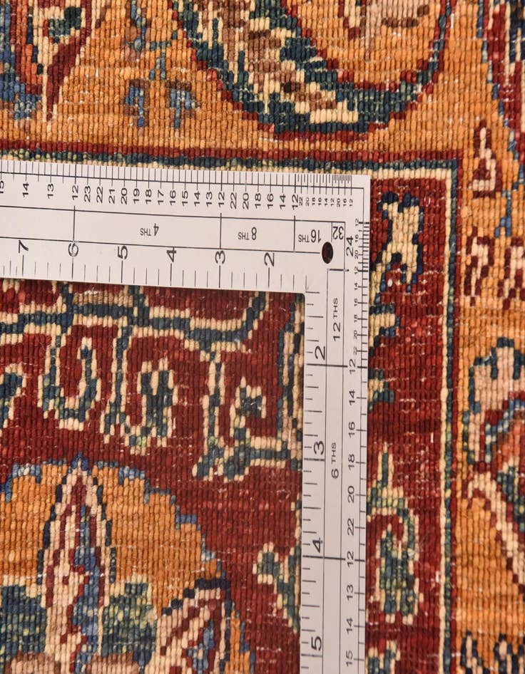 Detail image of 5' 8 x 7' 11  Hand Knotted Ariana Ziegler Rug