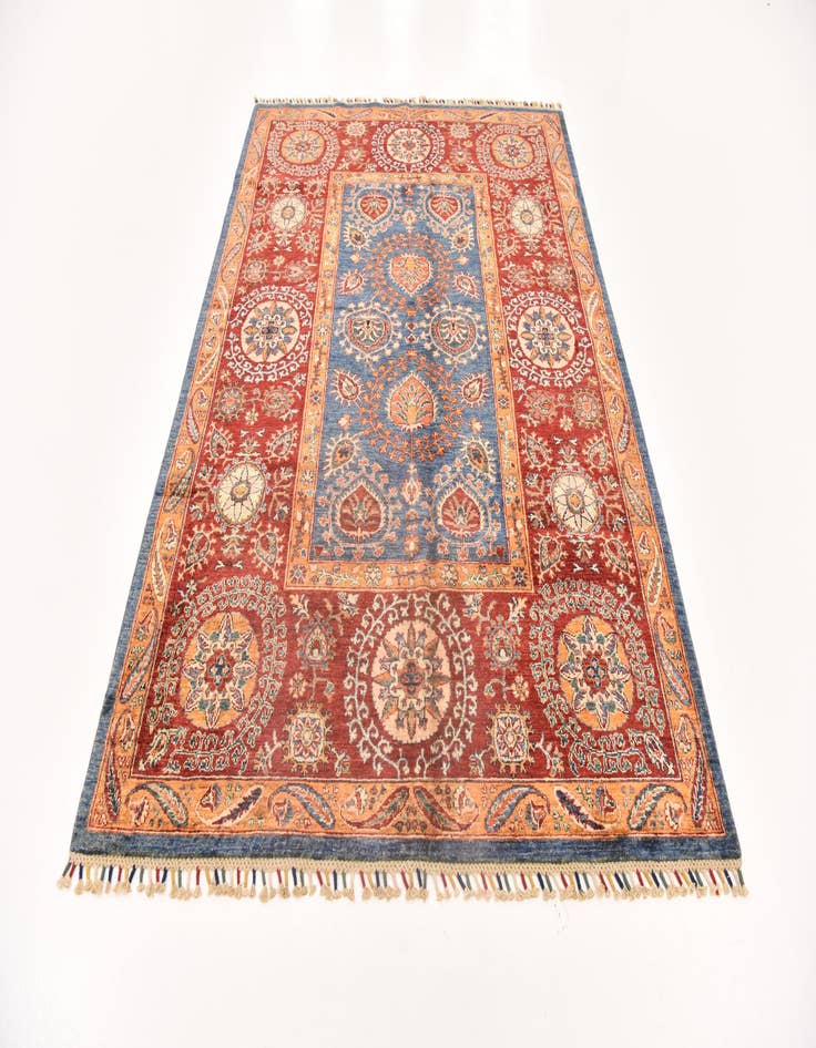 Detail image of 5' 8 x 7' 11  Hand Knotted Ariana Ziegler Rug