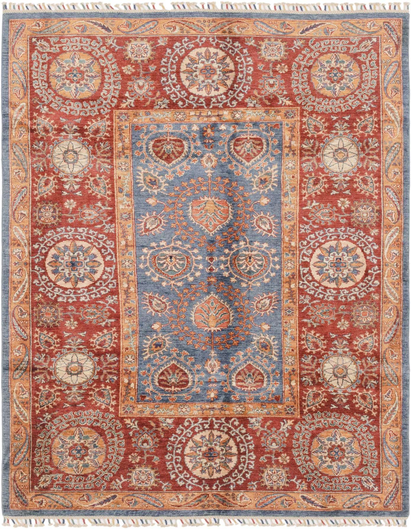 5' 8 x 7' 11 Hand Knotted Ariana Ziegler Rug