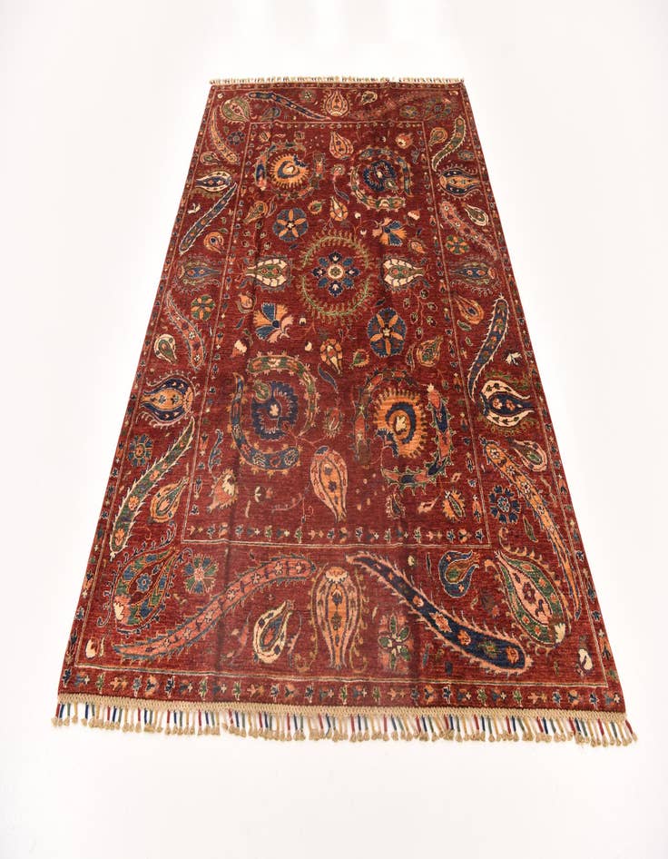 Detail image of 5' 7 x 7' 10  Hand Knotted Ariana Ziegler Rug