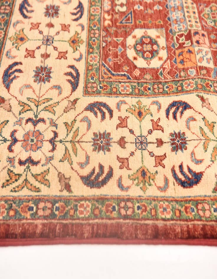 Detail image of 5' 11 x 8' 6  Hand Knotted Ariana Ziegler Rug