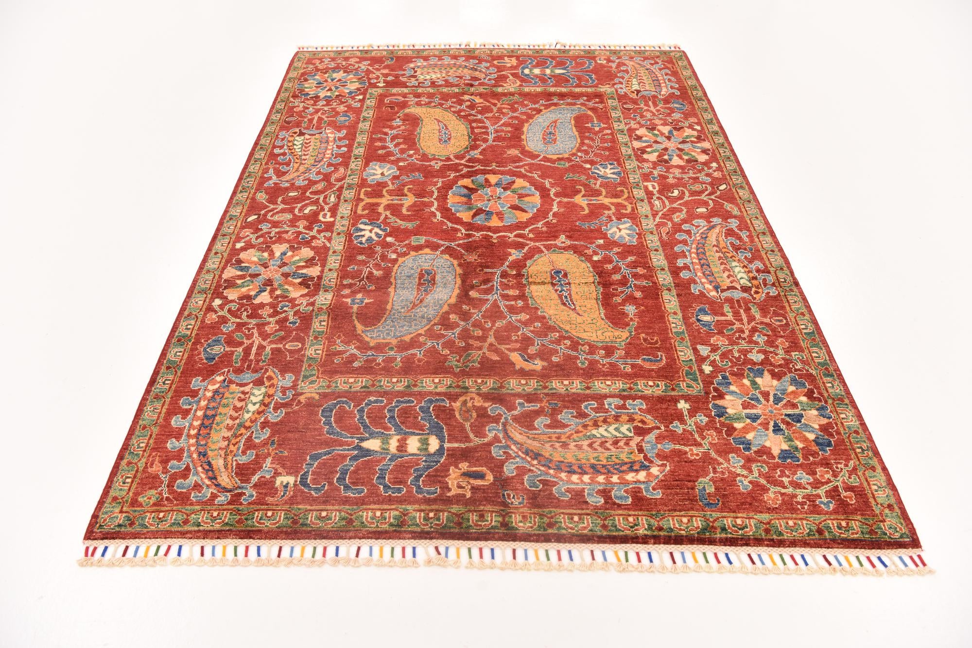 5' 6 x 7' 10 Hand Knotted Ariana Ziegler Rug