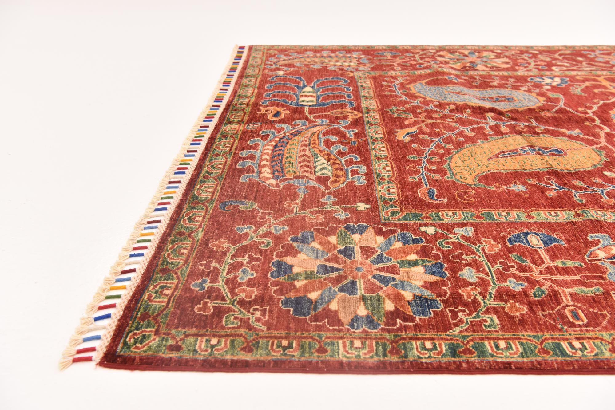 5' 6 x 7' 10 Hand Knotted Ariana Ziegler Rug