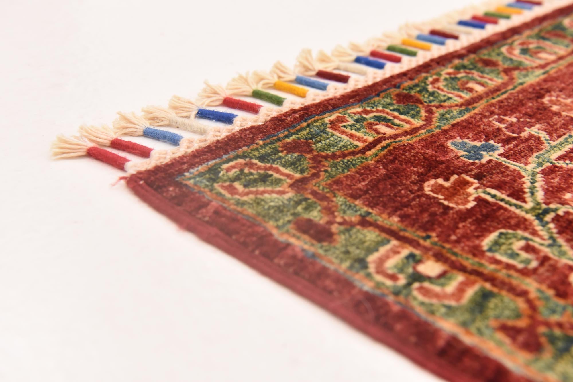 5' 6 x 7' 10 Hand Knotted Ariana Ziegler Rug