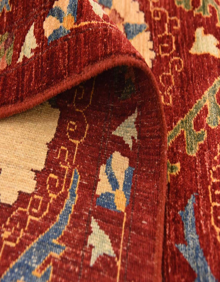 Detail image of 6' 10 x 9' 10  Hand Knotted Ariana Ziegler Oriental Rug
