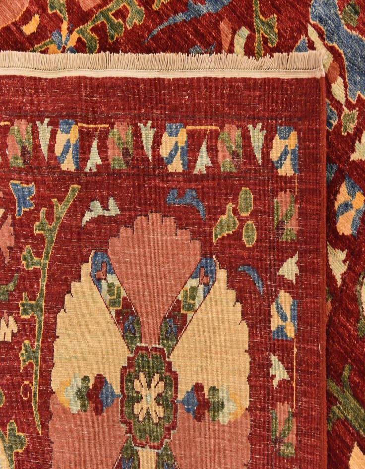 Detail image of 6' 10 x 9' 10  Hand Knotted Ariana Ziegler Oriental Rug