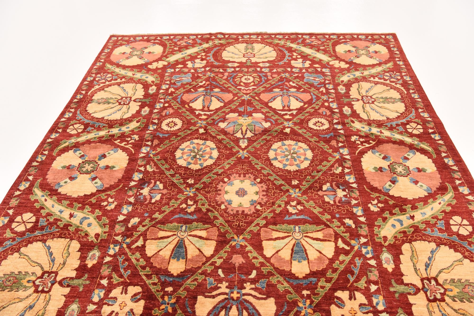 6' 10 x 9' 10 Hand Knotted Ariana Ziegler Oriental Rug