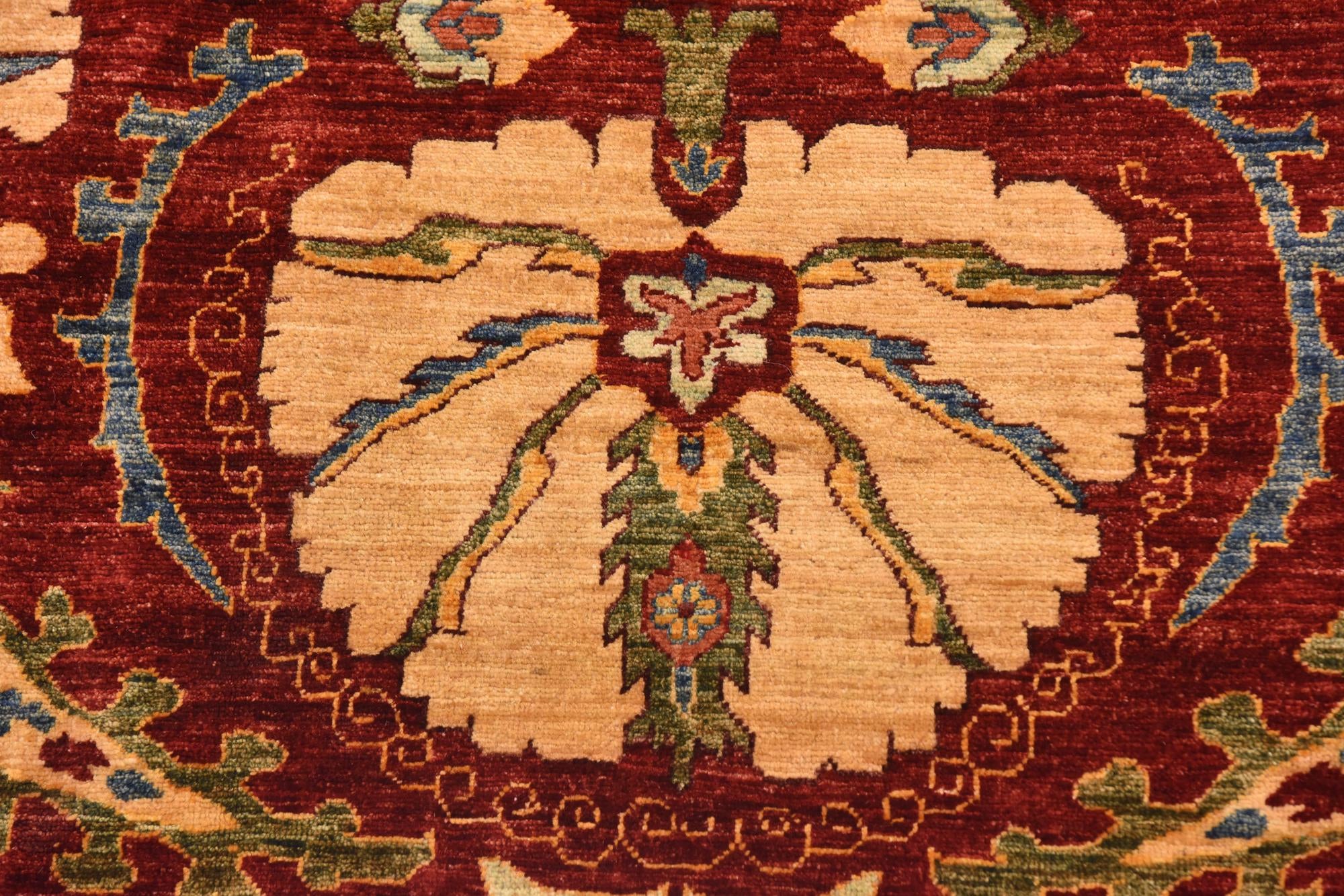 6' 10 x 9' 10 Hand Knotted Ariana Ziegler Oriental Rug