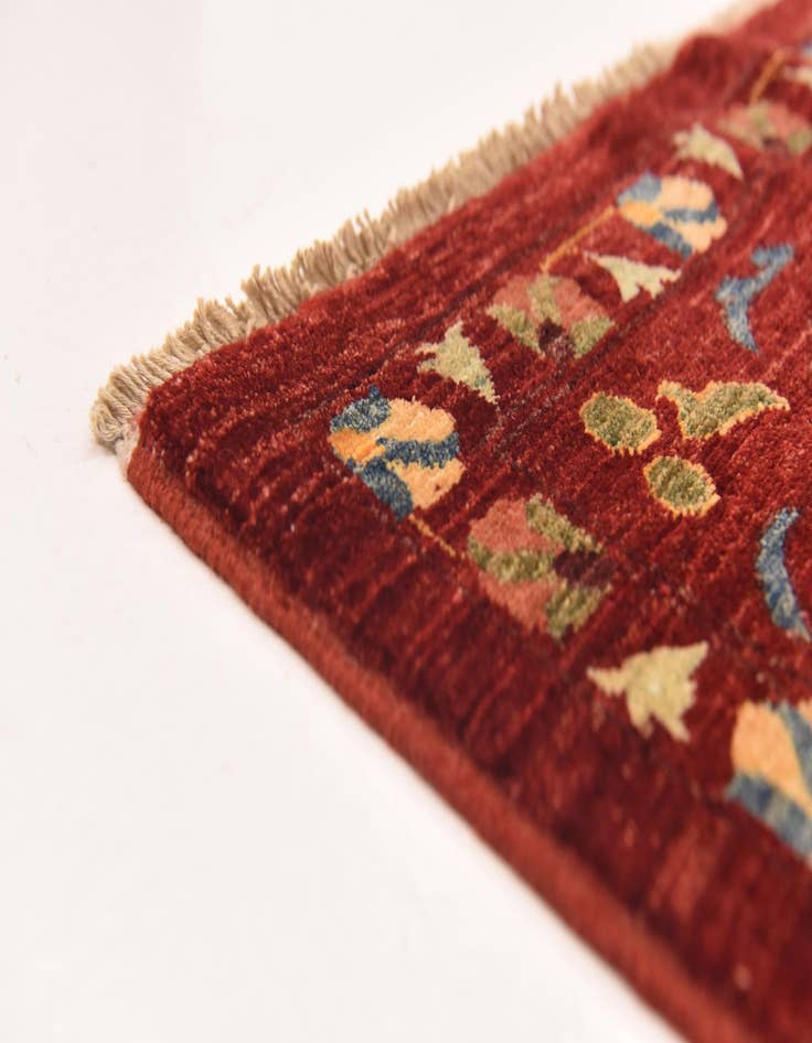 Detail image of 6' 10 x 9' 10  Hand Knotted Ariana Ziegler Oriental Rug