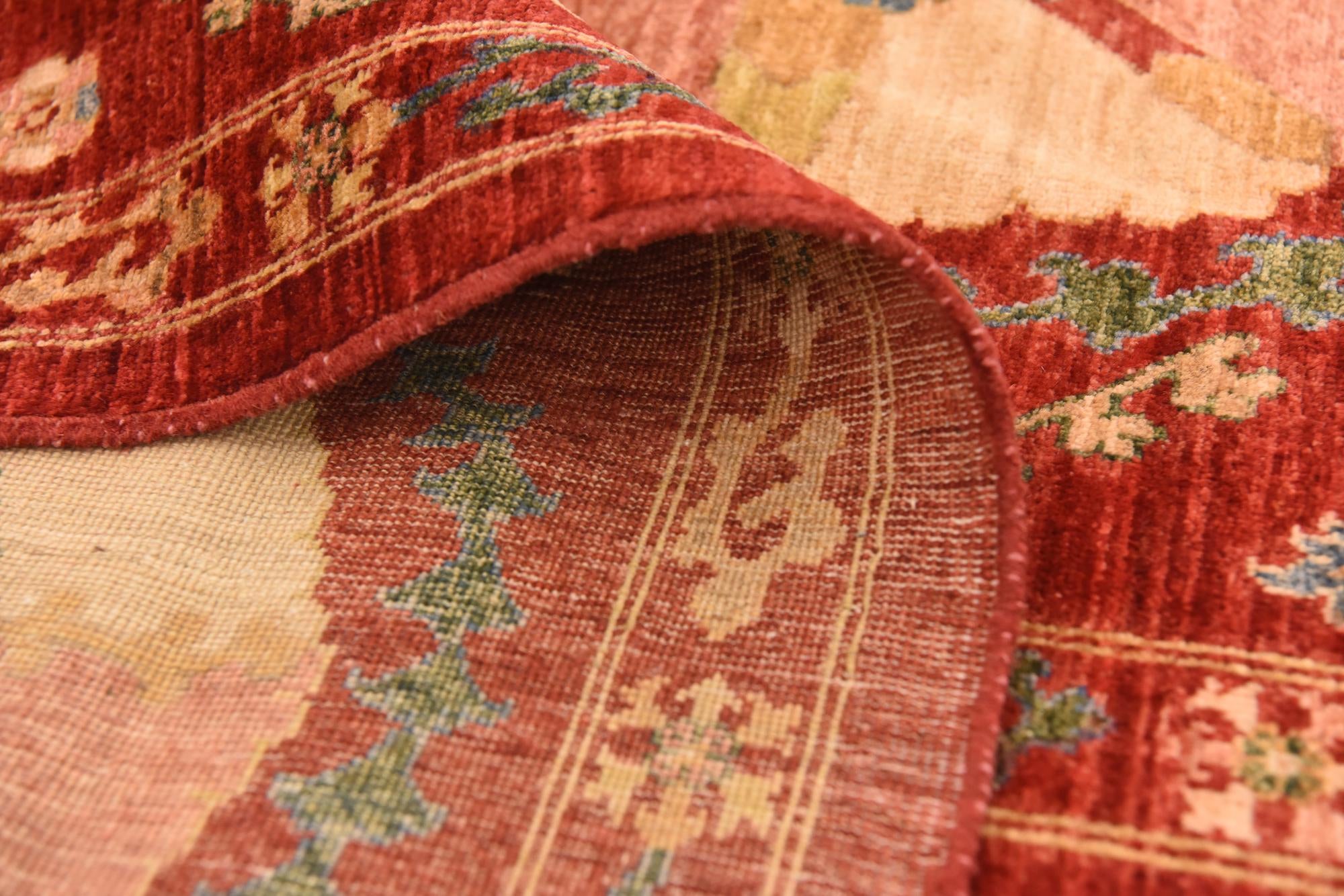 5' 9 x 8' 2 Hand Knotted Ariana Ziegler Oriental Rug