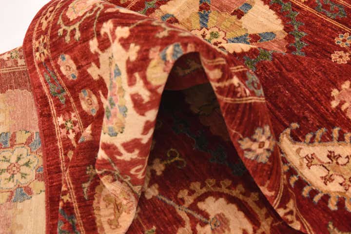 5' 9 x 8' 2 Hand Knotted Ariana Ziegler Oriental Rug