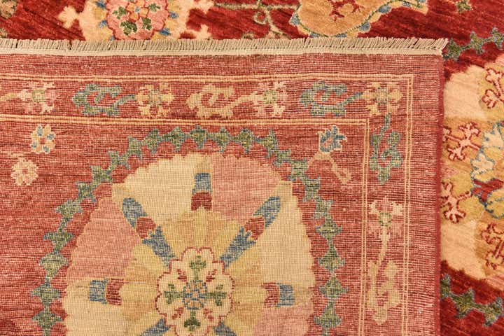 5' 9 x 8' 2 Hand Knotted Ariana Ziegler Oriental Rug