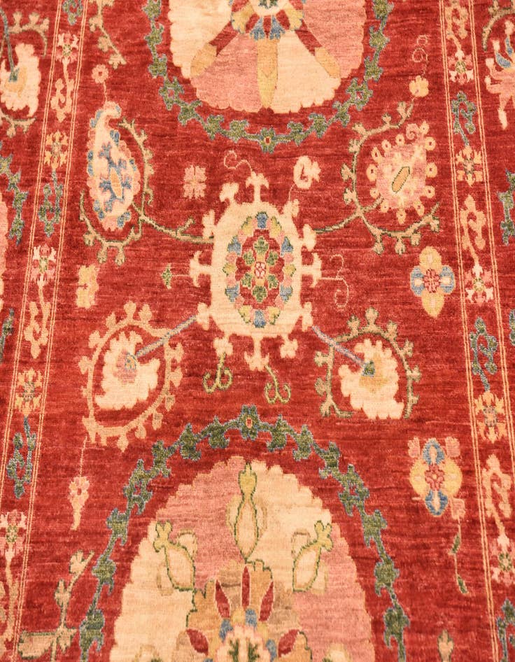 Detail image of 5' 9 x 8' 2  Hand Knotted Ariana Ziegler Oriental Rug
