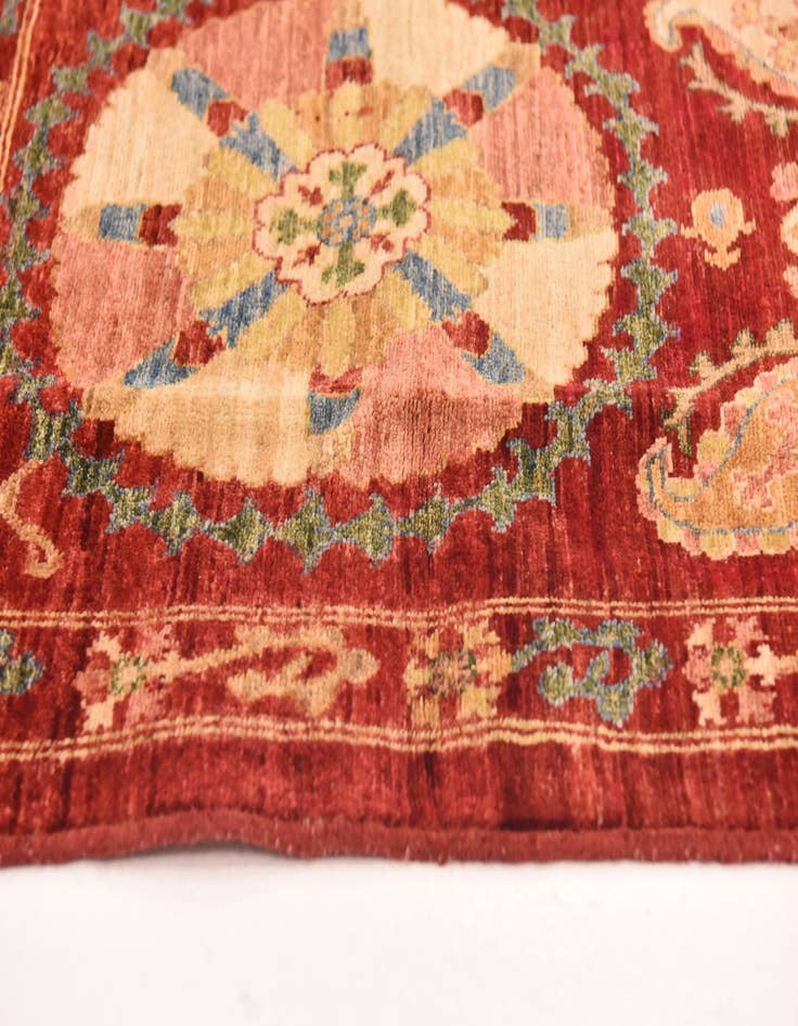 Detail image of 5' 9 x 8' 2  Hand Knotted Ariana Ziegler Oriental Rug