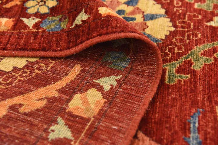 6' 8 x 10' 2 Hand Knotted Ariana Ziegler Oriental Rug