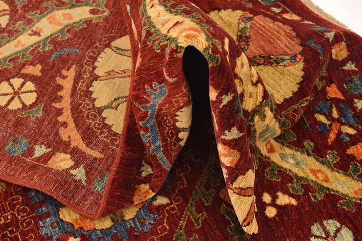 6' 8 x 10' 2 Hand Knotted Ariana Ziegler Oriental Rug