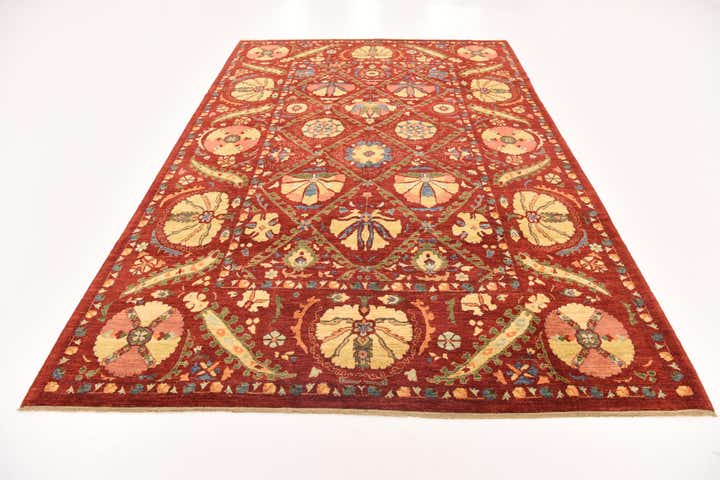 6' 8 x 10' 2 Hand Knotted Ariana Ziegler Oriental Rug