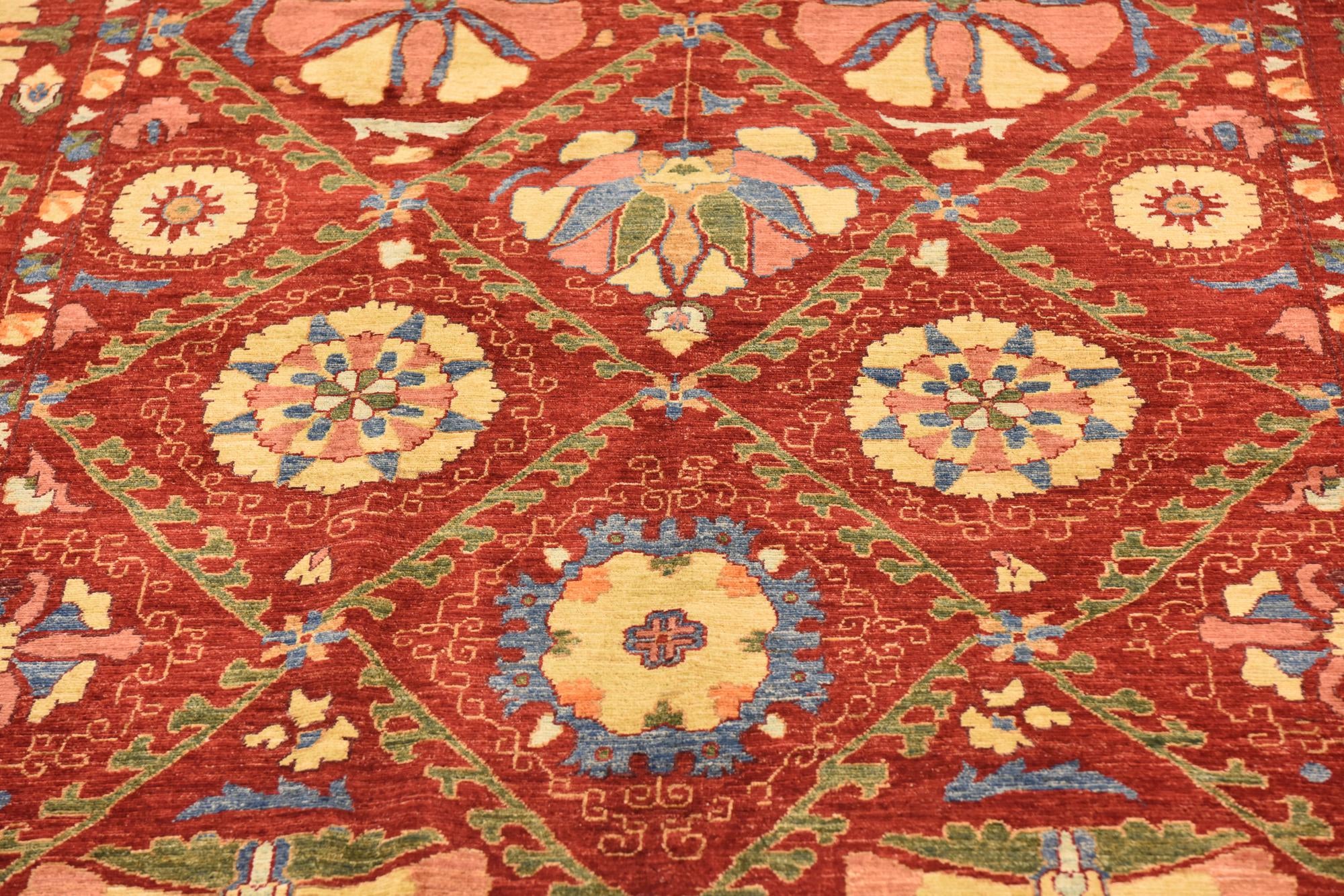 6' 8 x 10' 2 Hand Knotted Ariana Ziegler Oriental Rug